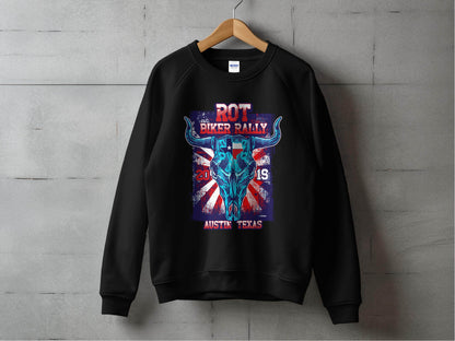 ROT Biker Rally Austin Texas 2019 Sweater - Design & Vybe
