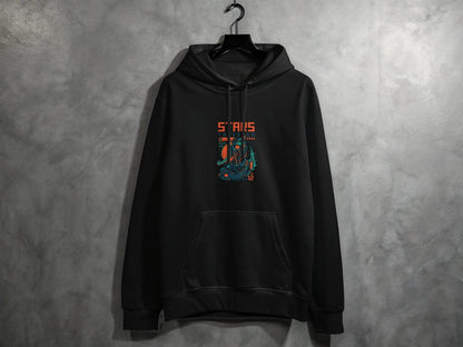 Stars Traveler Numb Twelve Graphic Cool Space Hoodie - Design & Vybe