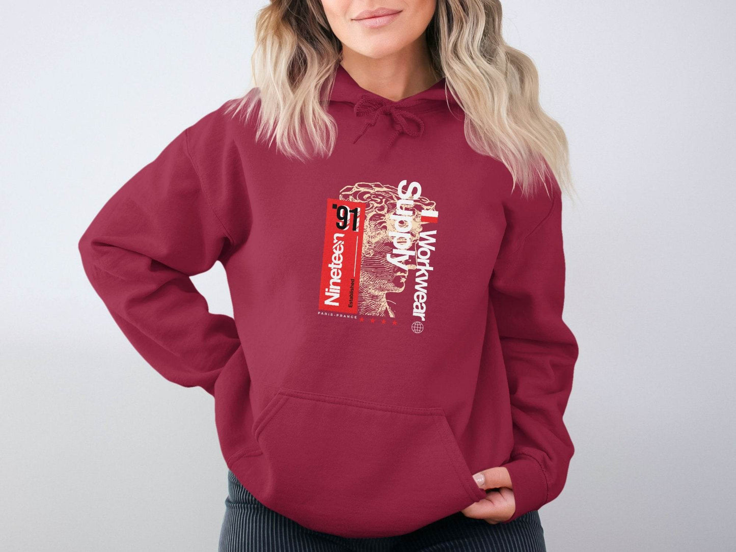 Nineteen Ninety One Paris Prance Worldly Solutions Hoodie - Design & Vybe