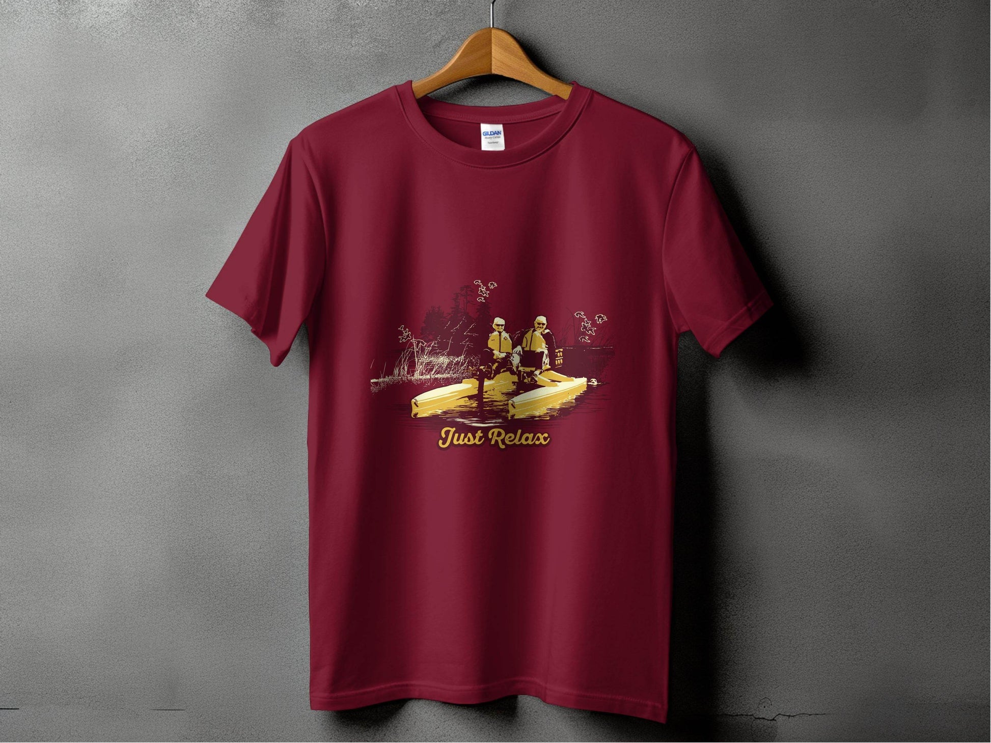Just Relax Graphic Tee Featuring Unique Design product type