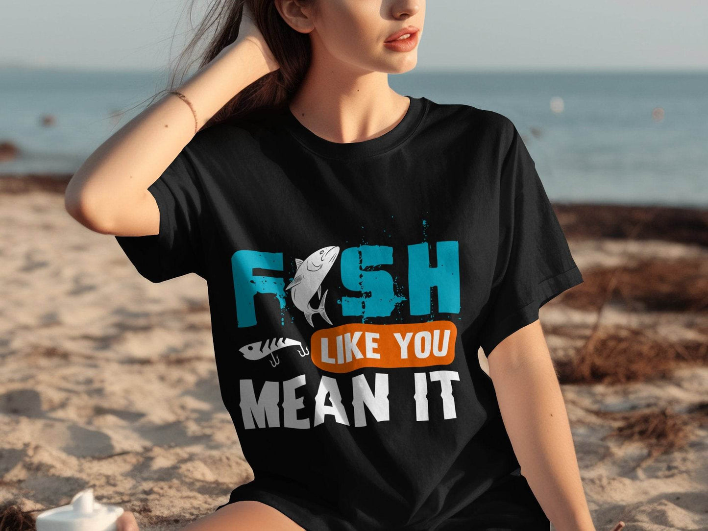 Funky Fish Like You Meant It Graphic T-Shirt - Design & Vybe