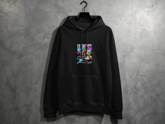Culture Shock Graphic Illustration Based Art Hoodie - Design & Vybe