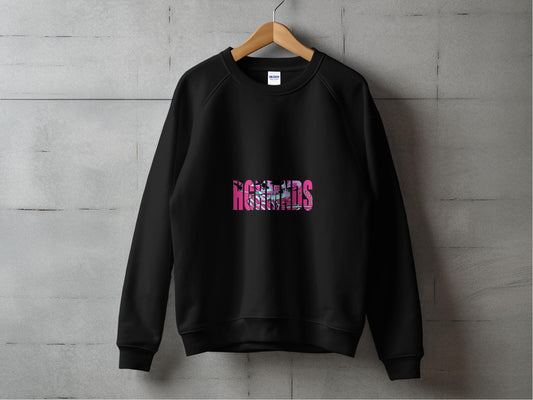 Colorful Rising Kids Text Graphic Sweatshirt product type