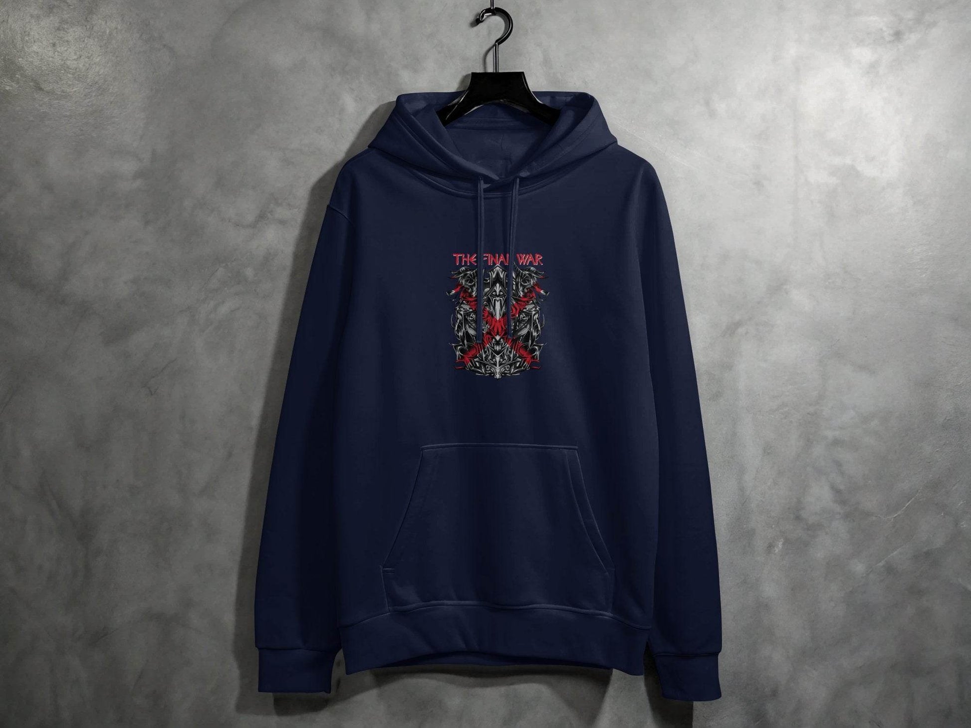 The Final War Dragon Design Graphic Print Hoodie - Design & Vybe