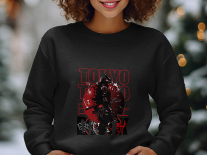 TOKYO Samurai Warrior Japan Style Art Sweater - Design & Vybe