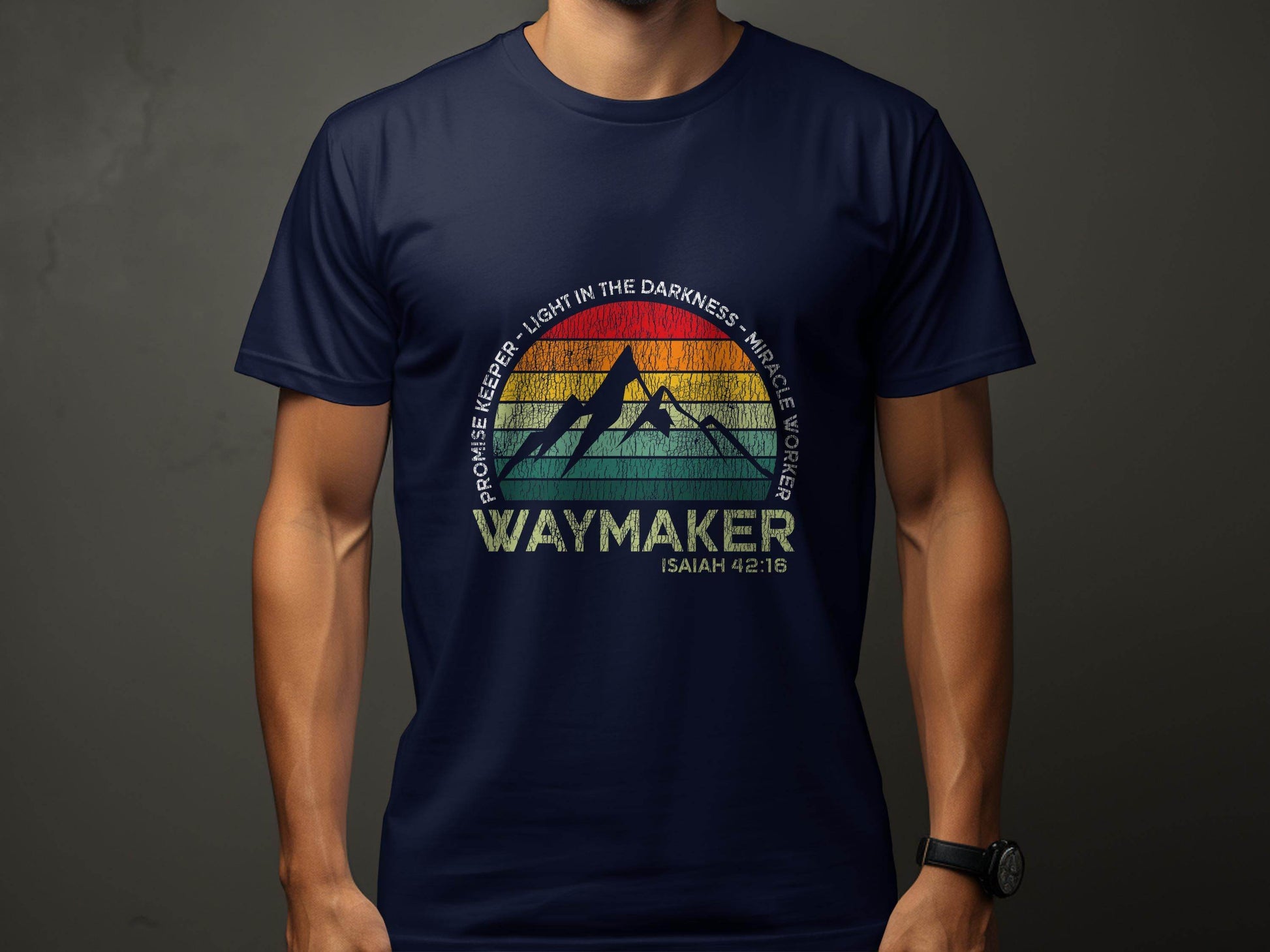 Waymaker Isaiah 42:16 Light In The Darkness T-Shirt - Design & Vybe
