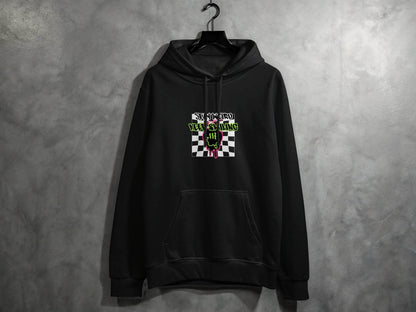 Stay Weird and Keep Smiling Graphic Design Hoodie - Design & Vybe