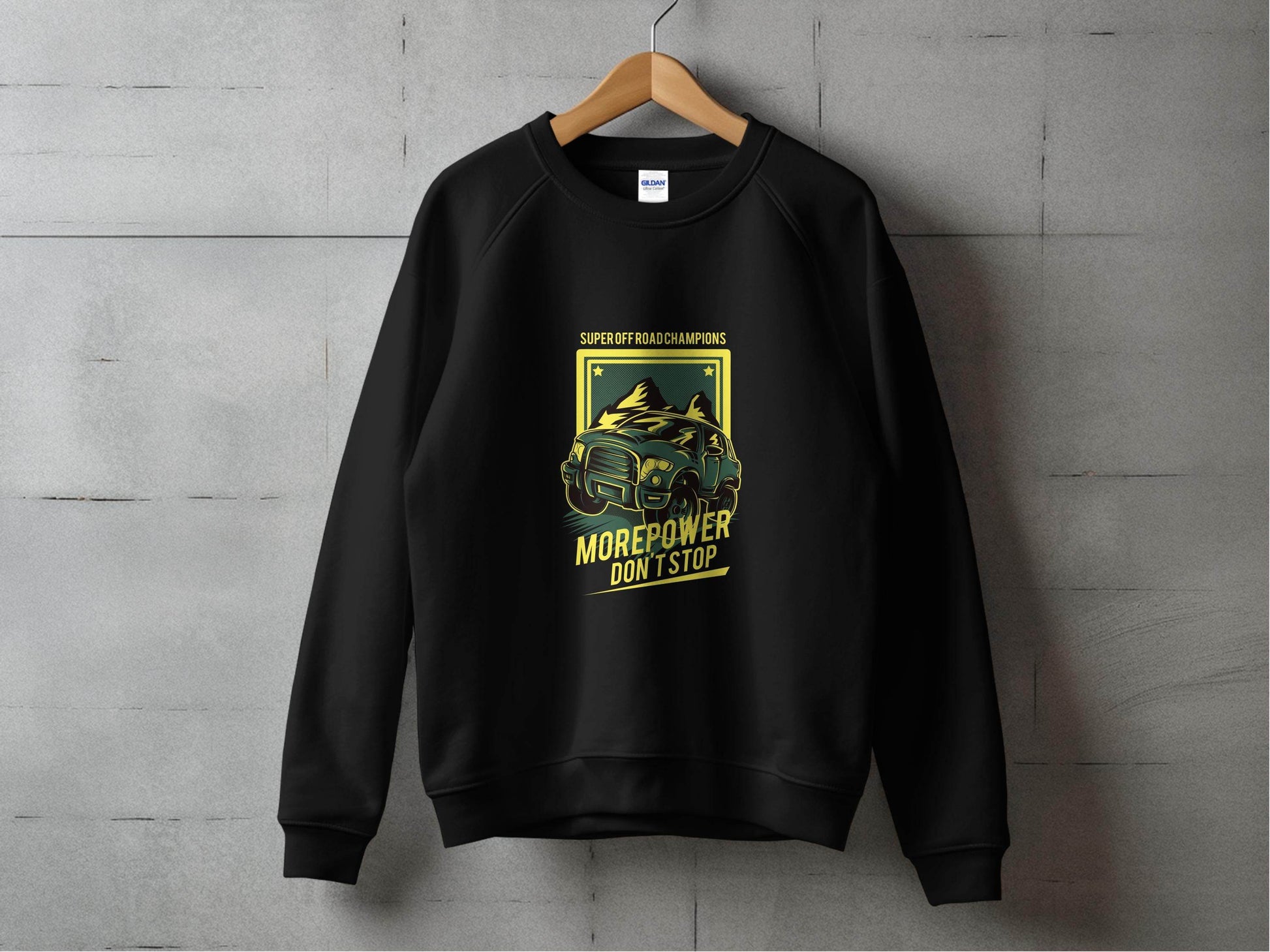 Morepower Don't Stop Super Off Road Champions Graphic Hoodie - Design & Vybe