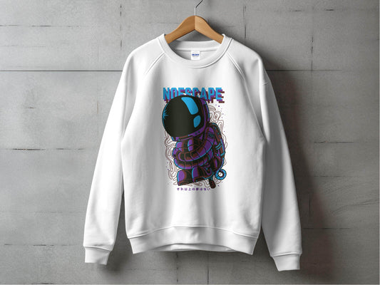 No Escape Spaceman Illustration Graphic Sweater - Design & Vybe