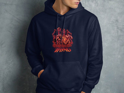 The Thing Horror Monster Dog Graphic Art Design Hoodie - Design & Vybe