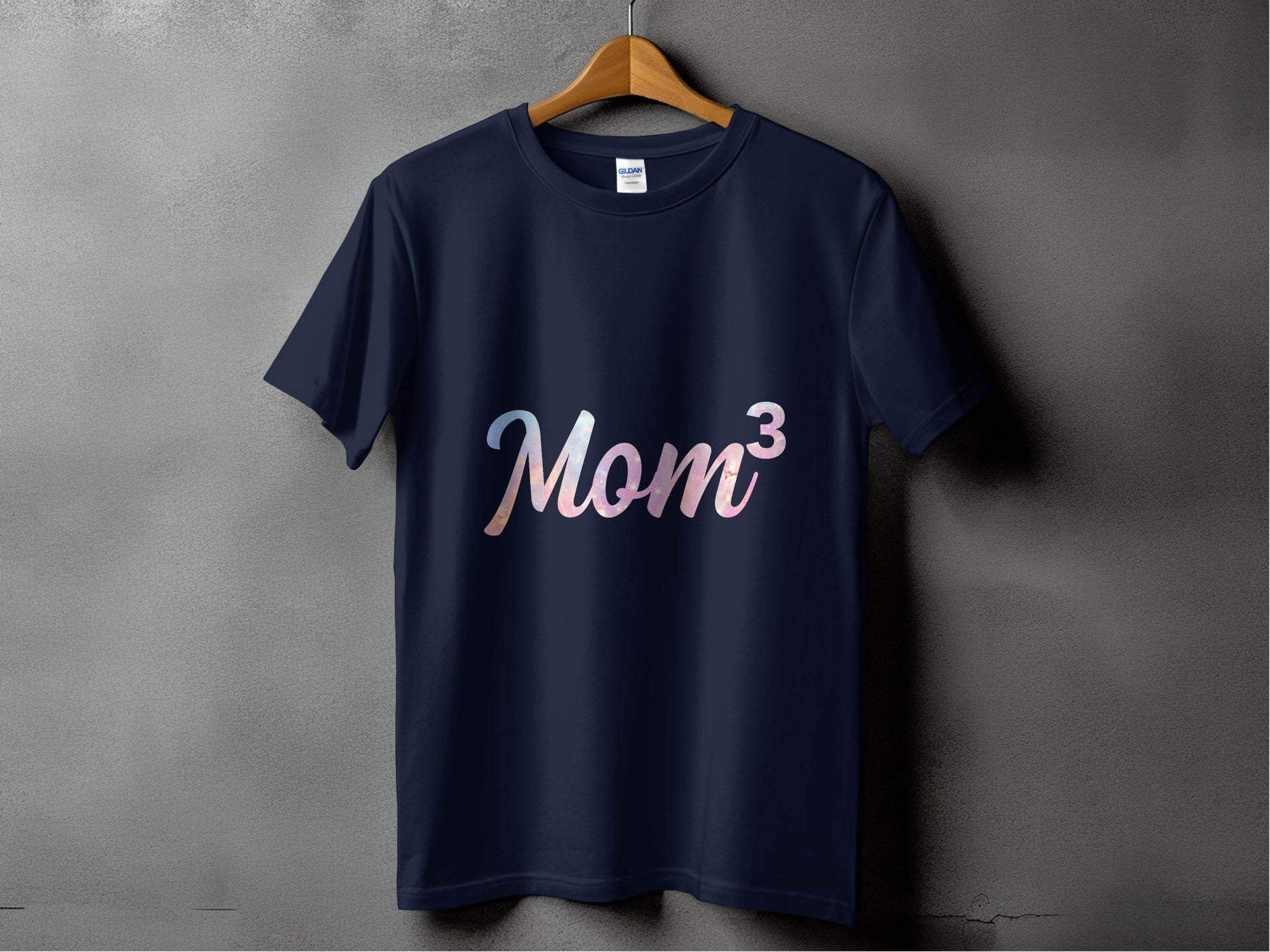 Mom Cubed Galaxy Design For Mothers Mothers Day T-Shirt - Design & Vybe