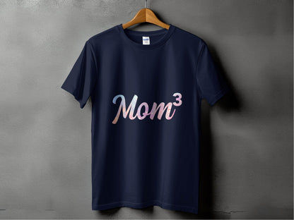 Mom Cubed Galaxy Design For Mothers Mothers Day T-Shirt - Design & Vybe