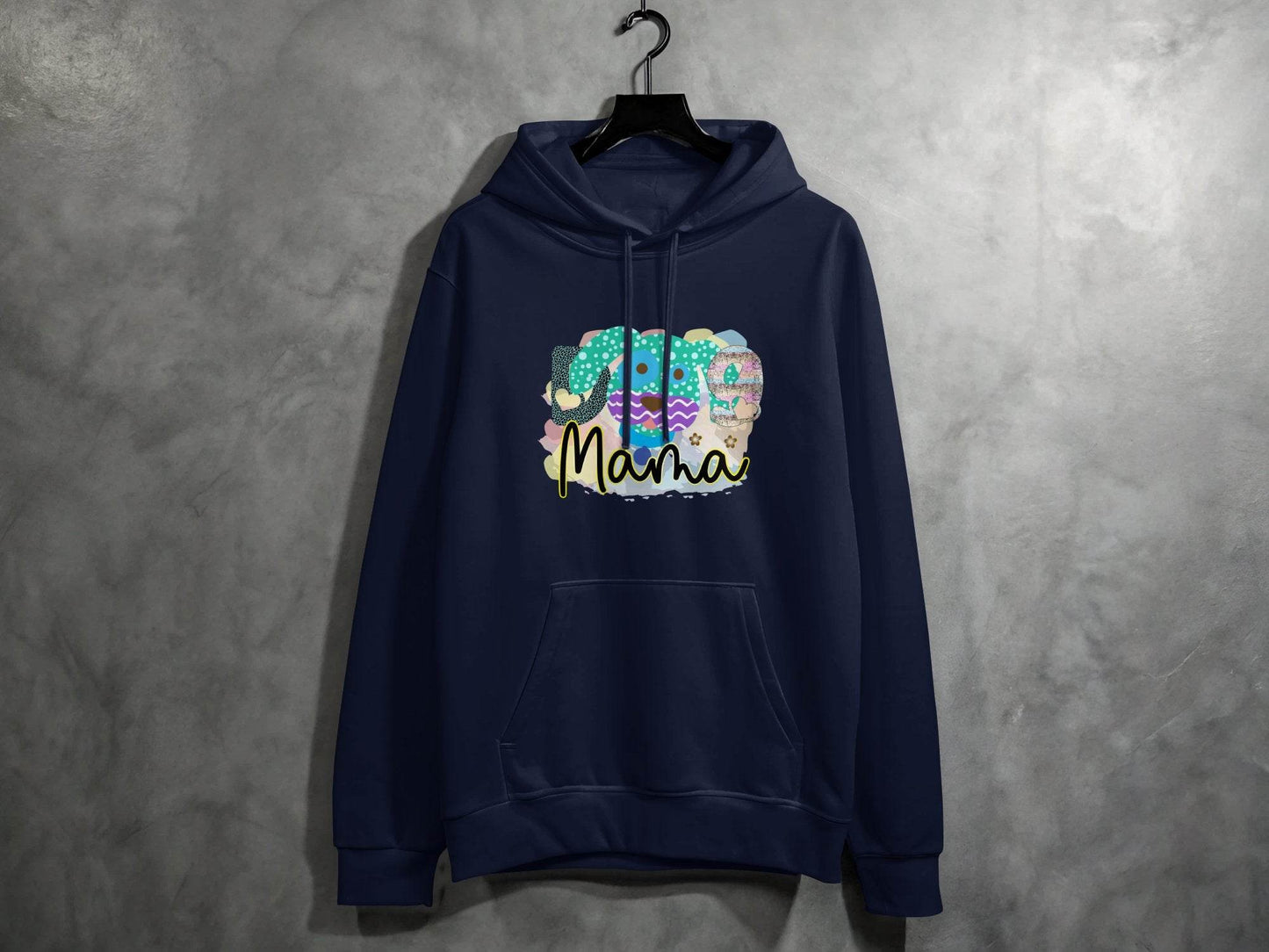 Dog Mama Colorful Graphic Design Great Gift Idea Hoodie - Design & Vybe