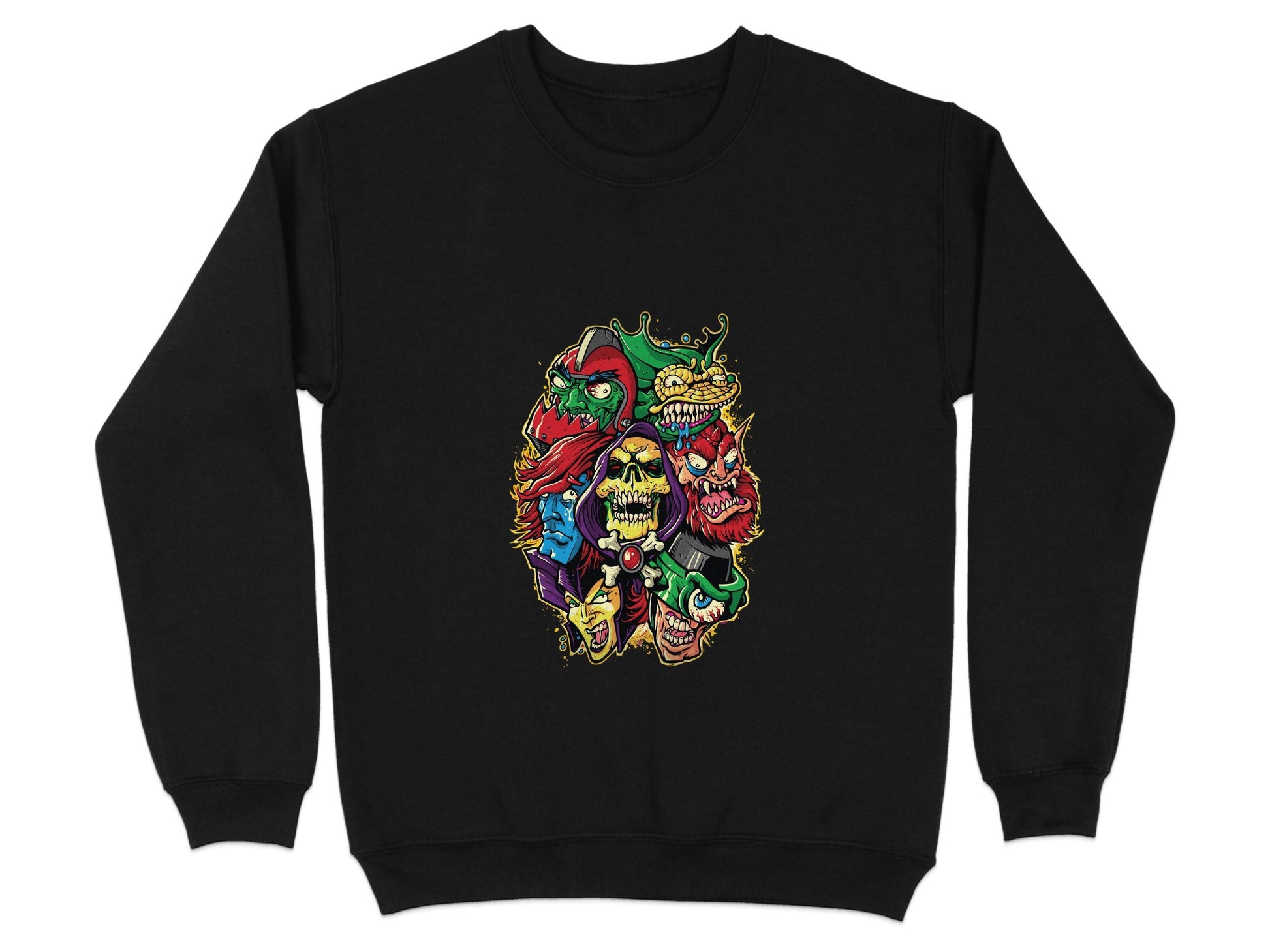 Masters of the Universe Cartoon Villains Collage Sweater - Design & Vybe