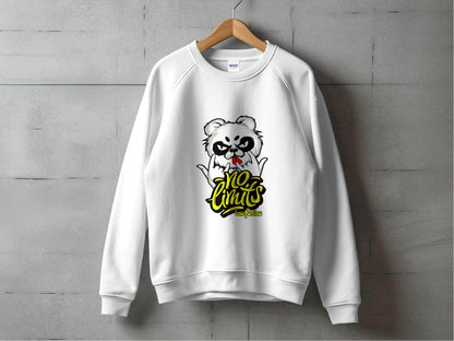No Limits with Cool Panda Low N Slow Graphic Sweater - Design & Vybe