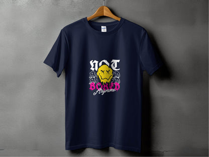 Melting Face Smiley Bored Expression Graphic T-Shirt - Design & Vybe