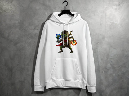 Elemental Zombie Mummy Character Design Graphic Hoodie - Design & Vybe