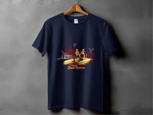 Just Relax Graphic Print Relaxed Fit T-Shirt product type