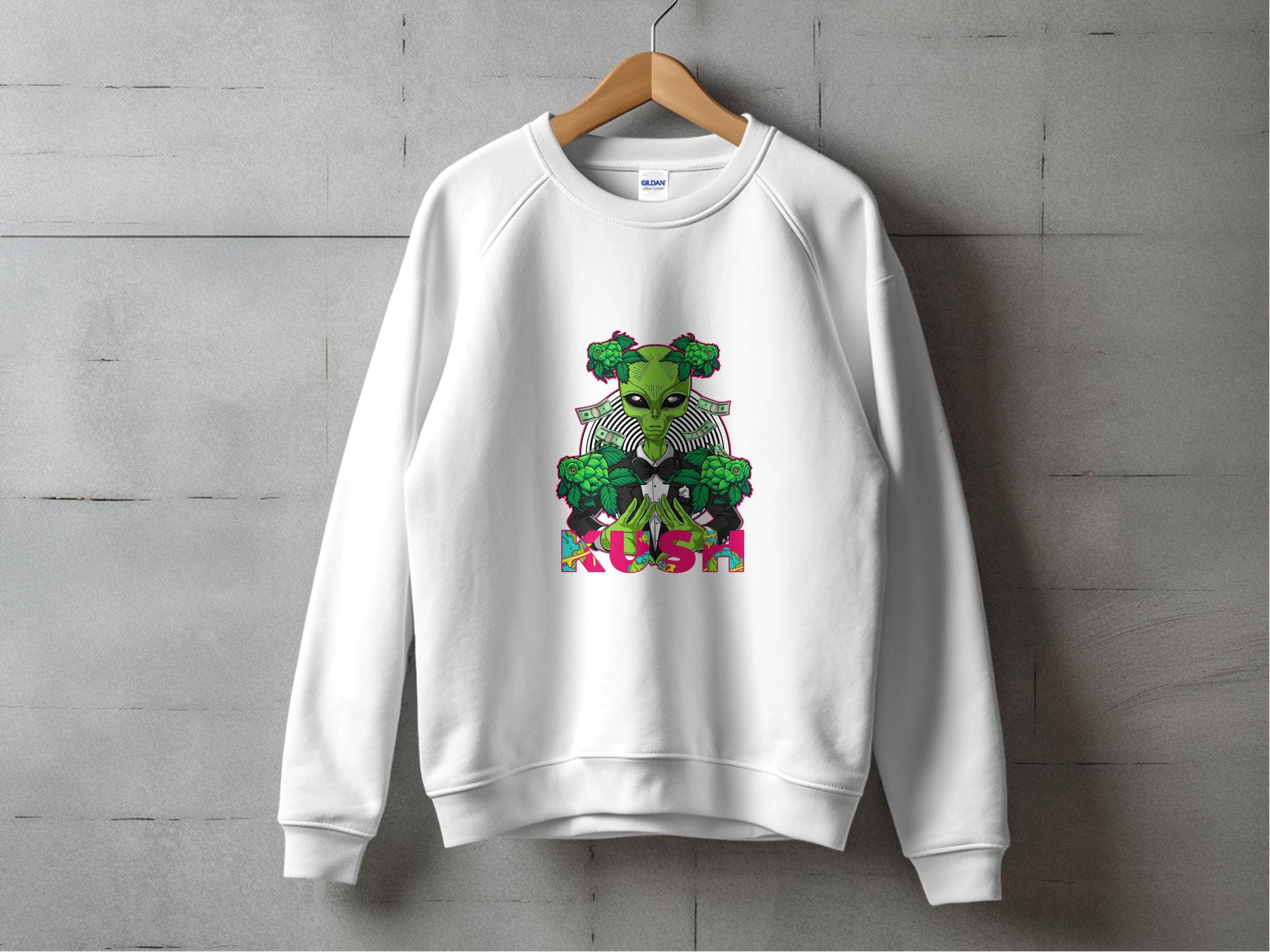 Colorful Graphic Street Art Sweatshirt Clothing product type
