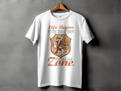 Life Begins at the End of Comfort Zone T-shirt product