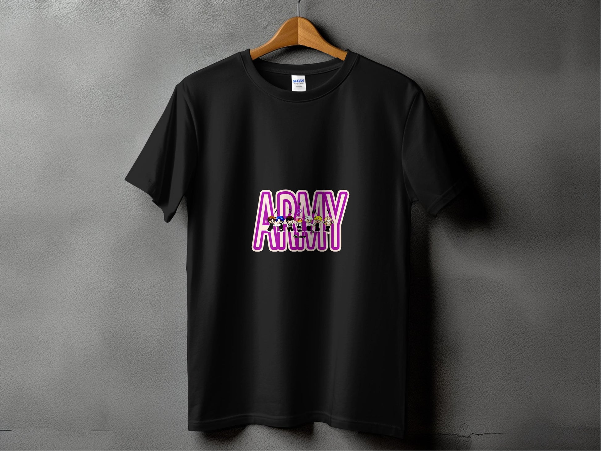 Stylish Army-Themed Graphic Tee Shirt product type