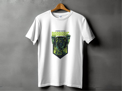Stronger Like Hell Barbaric Warrior Graphic T-Shirt - Design & Vybe