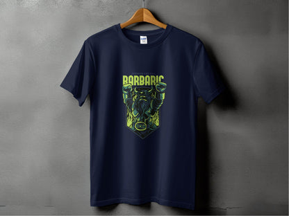 Stronger Like Hell Barbaric Warrior Graphic T-Shirt - Design & Vybe
