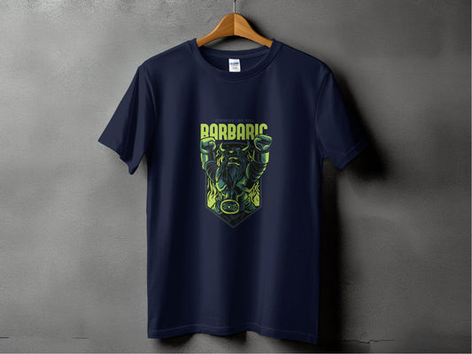 Stronger Like Hell Barbaric Warrior Graphic T-Shirt - Design & Vybe