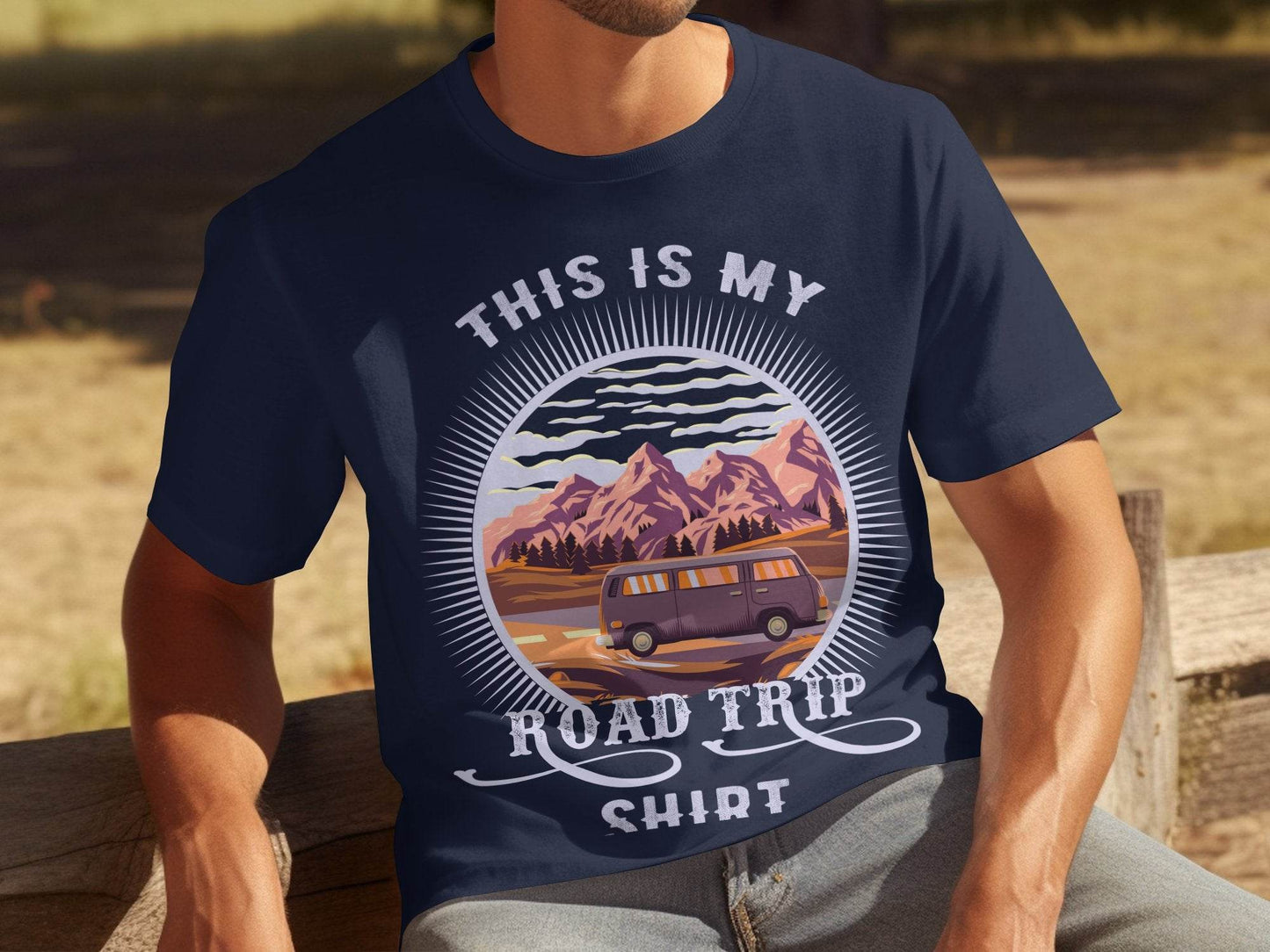 Road Trip Adventure Graphic Comfortable T-Shirt - Design & Vybe