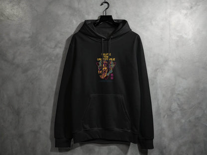 Wolfie The Unstoppable Graphic Design Cool Hoodie - Design & Vybe