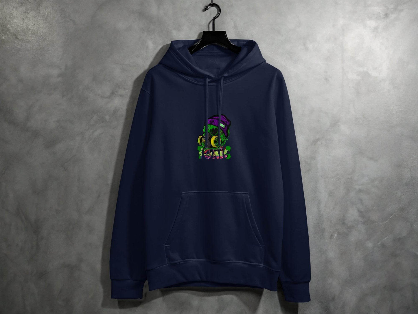 Toxic Waste Character Image Design Printed Graphic Hoodie - Design & Vybe