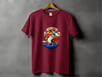 Hammerhead Shark Illustration Graphic T-Shirt - Design & Vybe