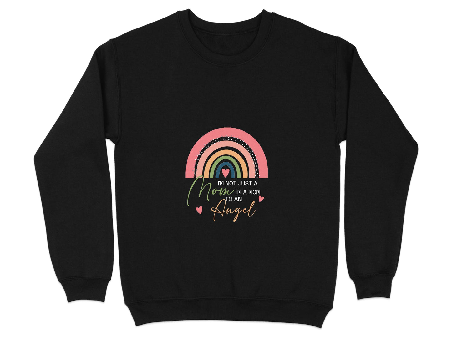 I'm Not Just A Mom To An Angel Mothers Day Sweater - Design & Vybe