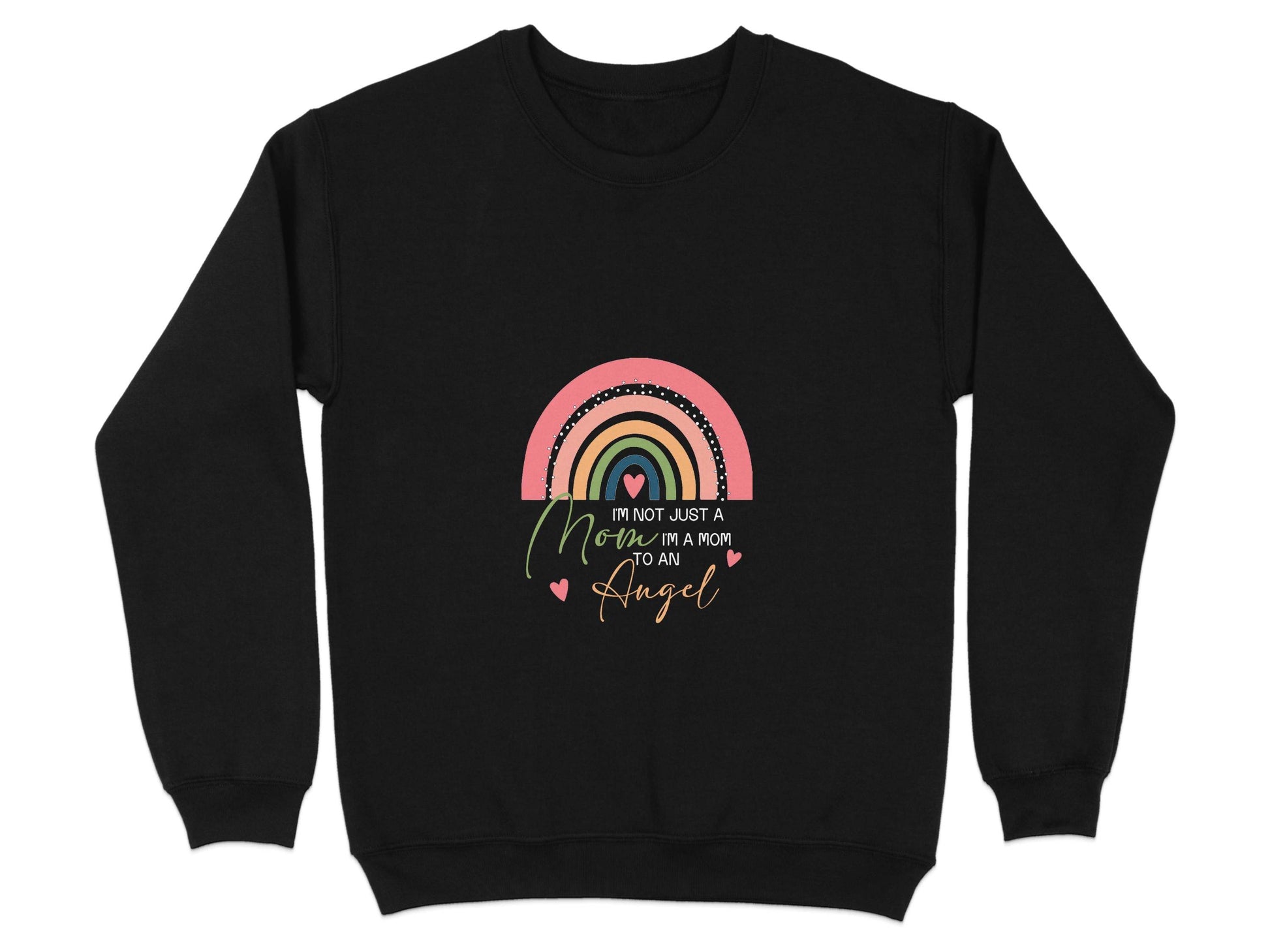 I'm Not Just A Mom To An Angel Mothers Day Sweater - Design & Vybe