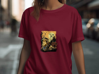 Hunter in the Wild with Loyal Dog Graphic T-Shirt - Design & Vybe