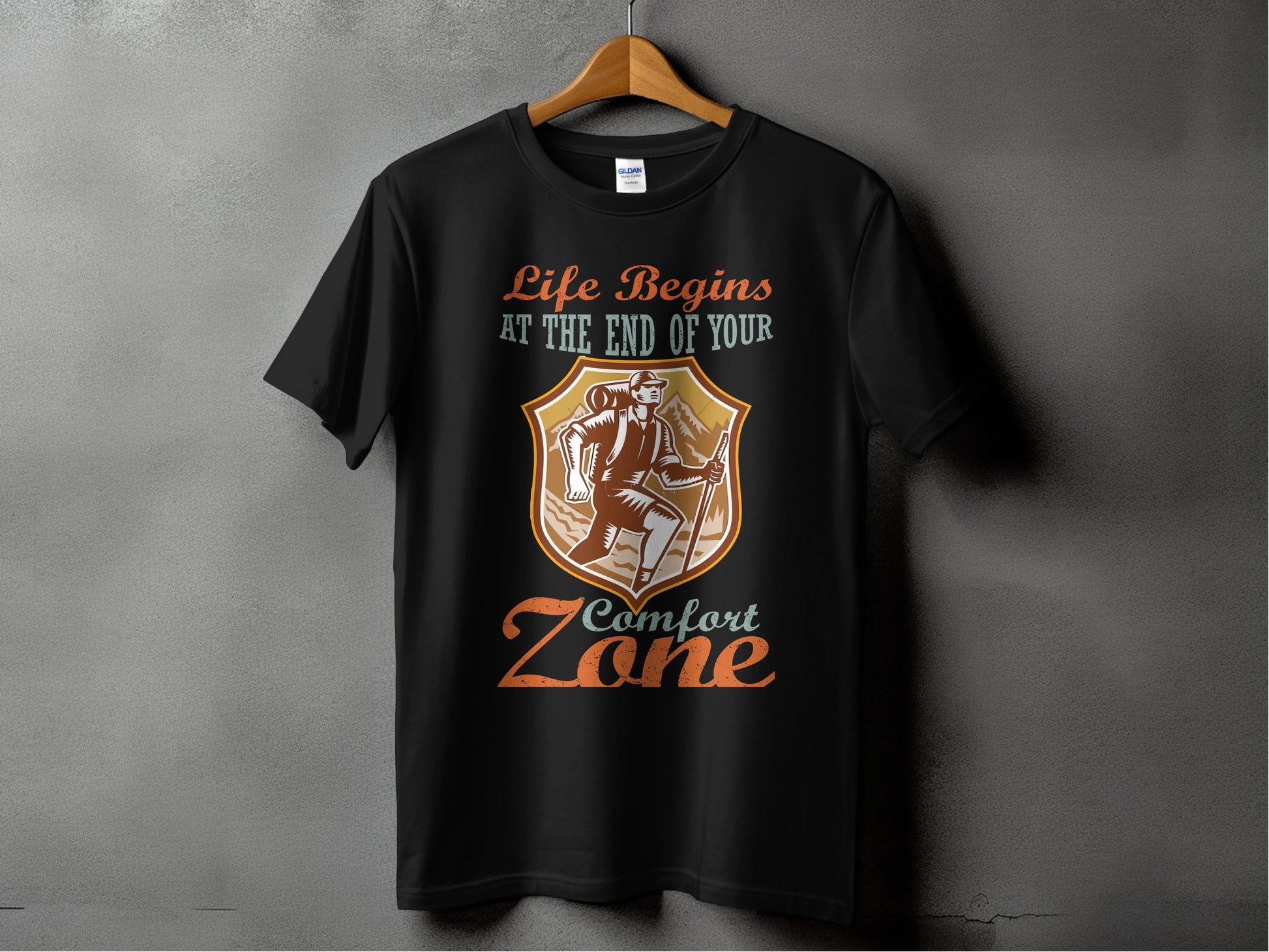 Life Begins at The End of Your Comfort Zone T-shirt product