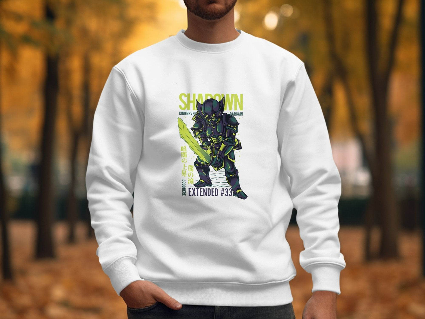 King Never Bargain Extended Knight Vector Art Hoodie - Design & Vybe