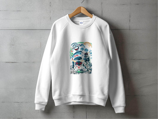 Monstrous Creatures Graphic Design Artwork Sweater - Design & Vybe
