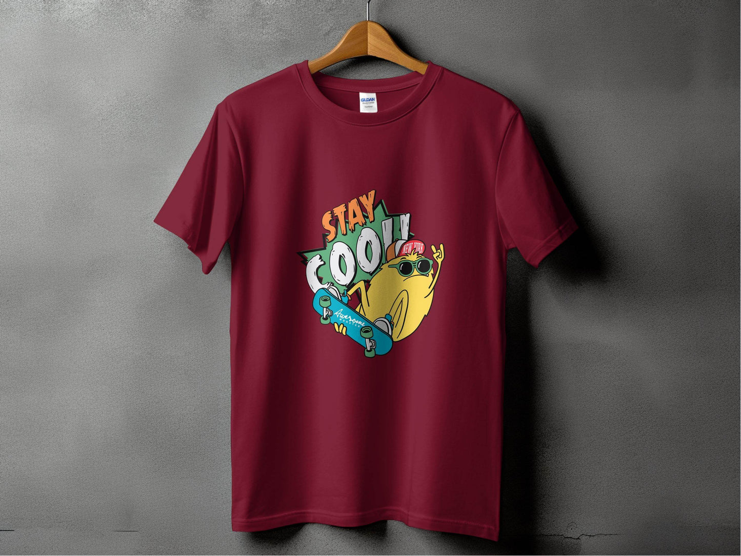 Stay Cool Skateboarding Frog Graphic T-Shirt - Design & Vybe