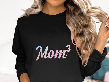 Mom Cubed Galaxy Design For Mothers Mothers Day Sweater - Design & Vybe