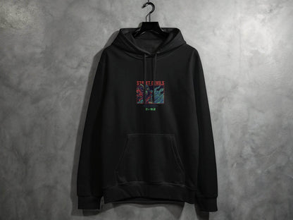 Street Devils Design Graphic Headphone Devil Art Hoodie - Design & Vybe