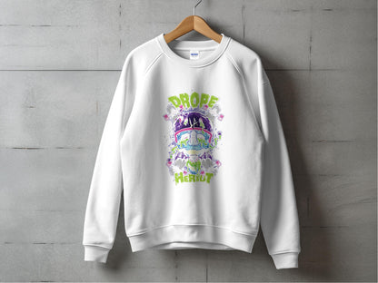 Colorful Skull Pop Art Designed Sweatshirt product
