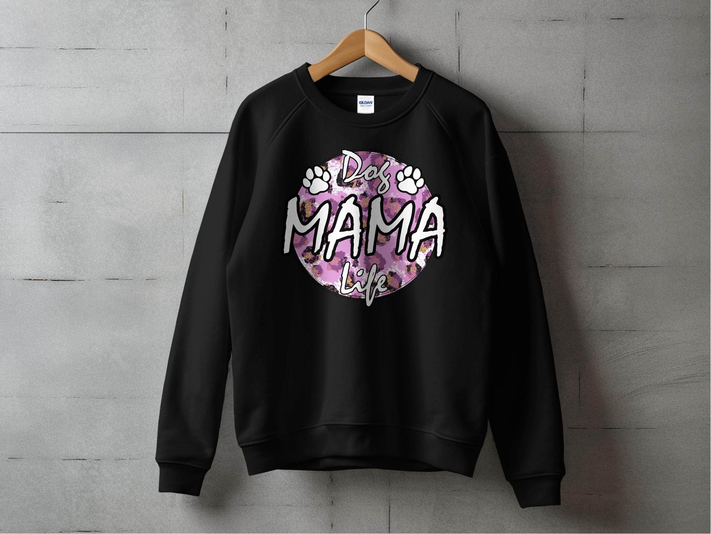 Dog Mama Life In Circle Graphic Unique Style Sweater - Design & Vybe