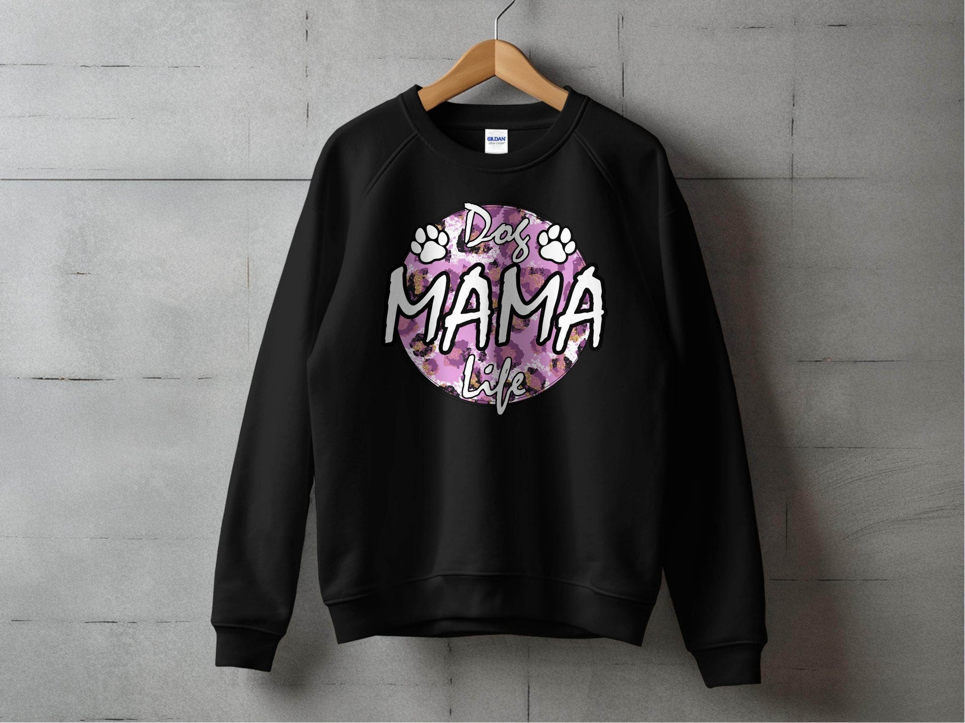 Dog Mama Life In Circle Graphic Unique Style Sweater - Design & Vybe