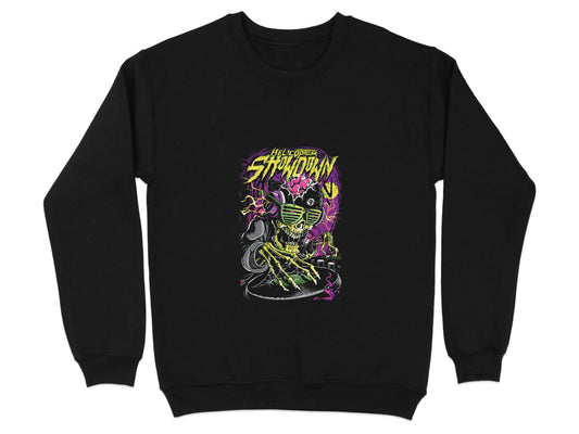 Hell Orders Showdown bold graphic art sweatshirt product type