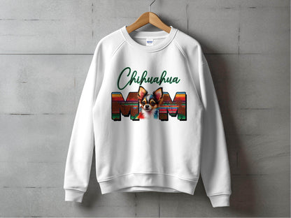 Chihuahua Mom Dog Colorful Letters Design Sweater - Design & Vybe