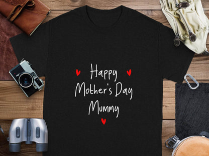 Happy Mother's Day Mummy Heart Design Graphic T-Shirt - Design & Vybe