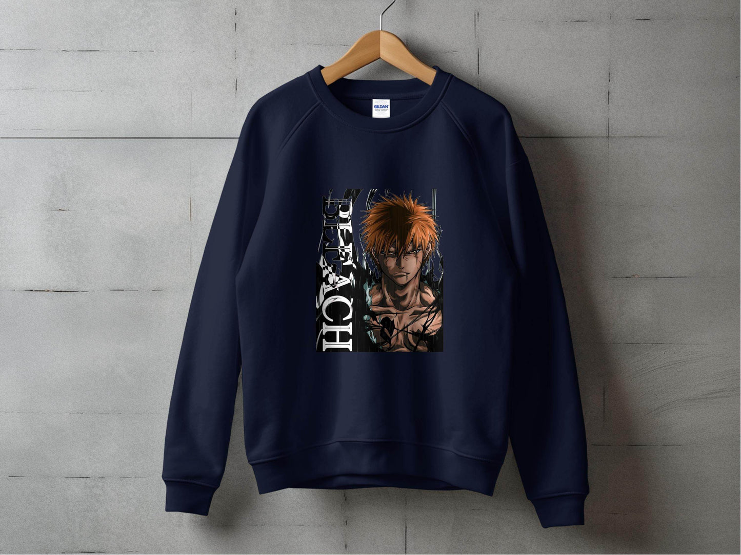 Bleach Ichigo Kurosaki Anime Character Cool Graphic Sweater - Design & Vybe