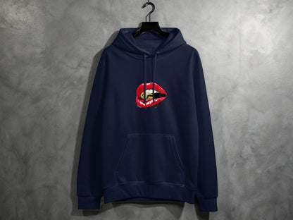 Crooks And Castles Bullet With Red Lips Graphic Hoodie - Design & Vybe