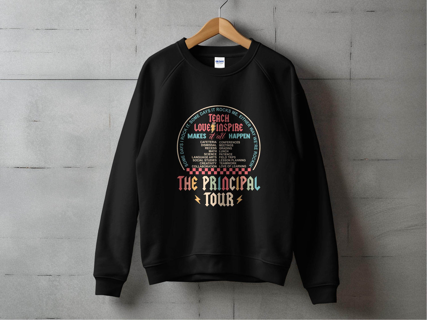 Teacher Inspired Designs Teach Love Inspire Sweater - Design & Vybe